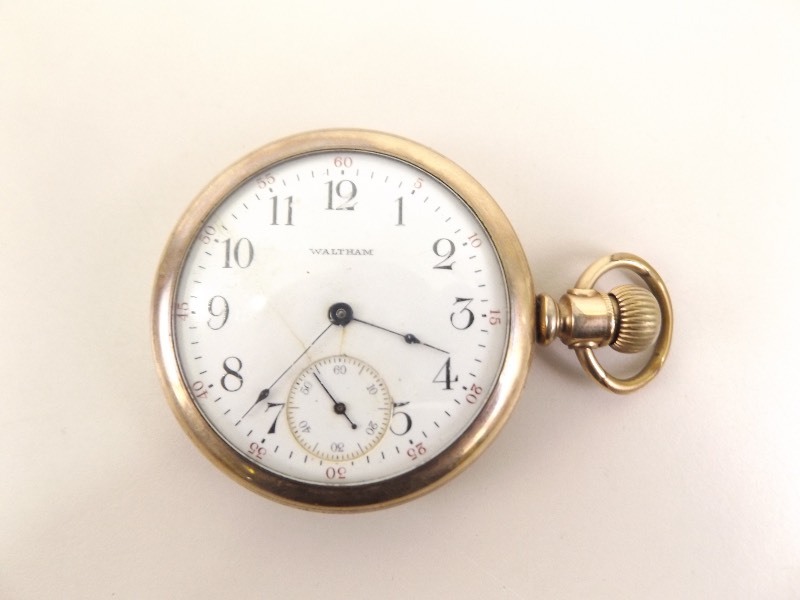 lot 101 image: Antique Waltham Pocket Watch