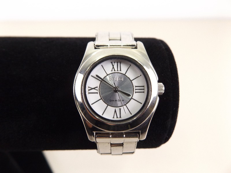 lot 103 image: .925 Solid Sterling Silver Ecclissi Wrist Watch