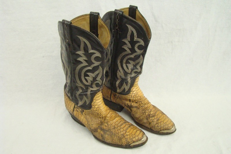 Tony lama sales python boots