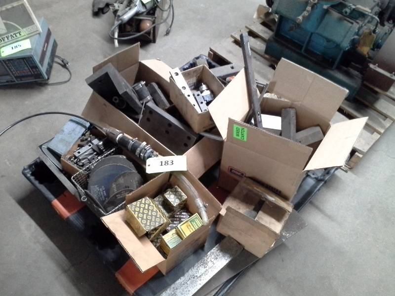 lot 183 image: Grinding Discs, Drill Bits, Press CollarsCouplings, Misc. Hardware