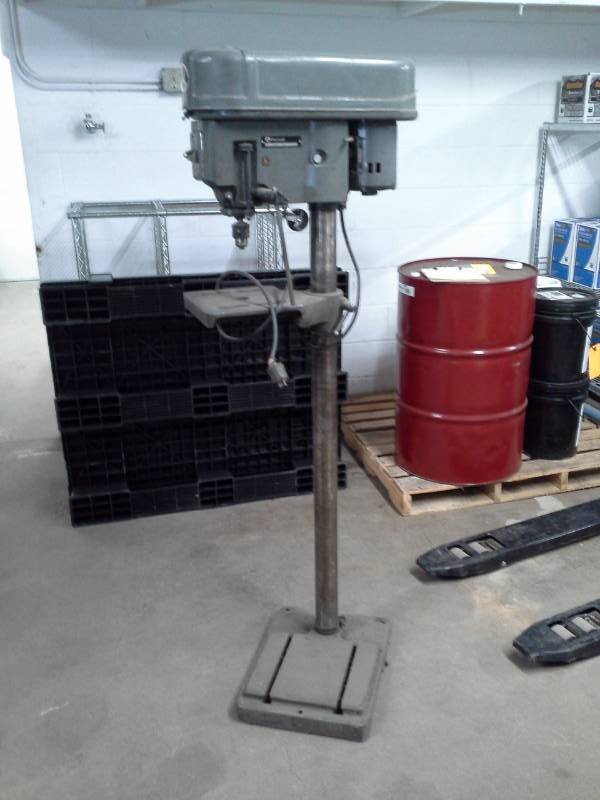 lot 191 image: Rockwell 15in. Floor Standing Drill Press Table
