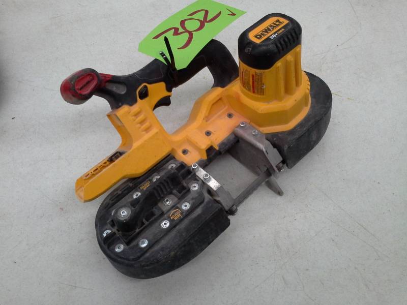 lot 302 image: DeWalt DCS371 Cordless Bandsaw