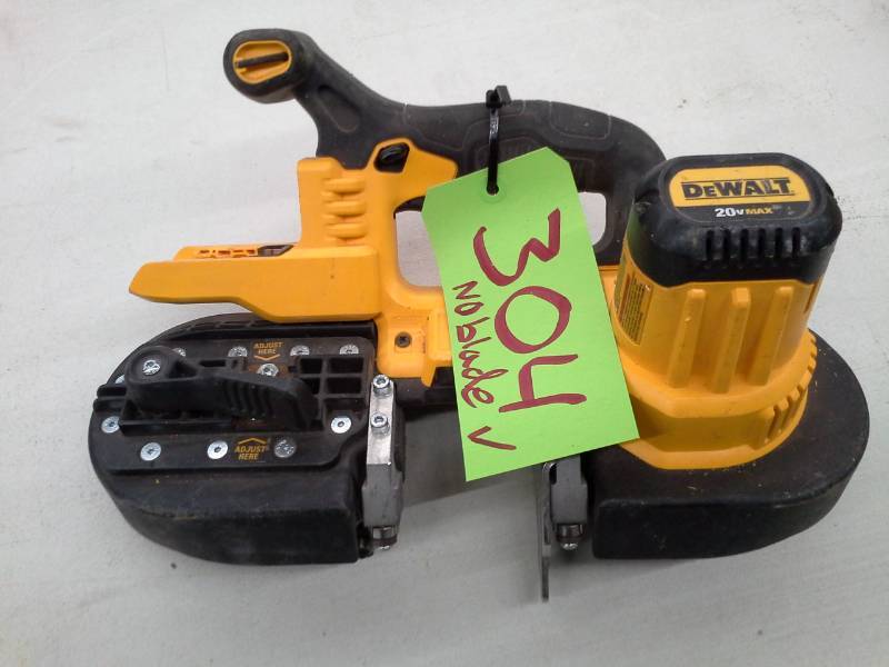 lot 304 image: DeWalt DCS371 Cordless Bandsaw