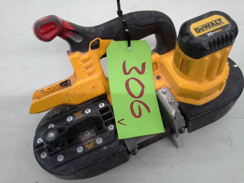 lot 306 image: DeWalt DCS371 Cordless Bandsaw