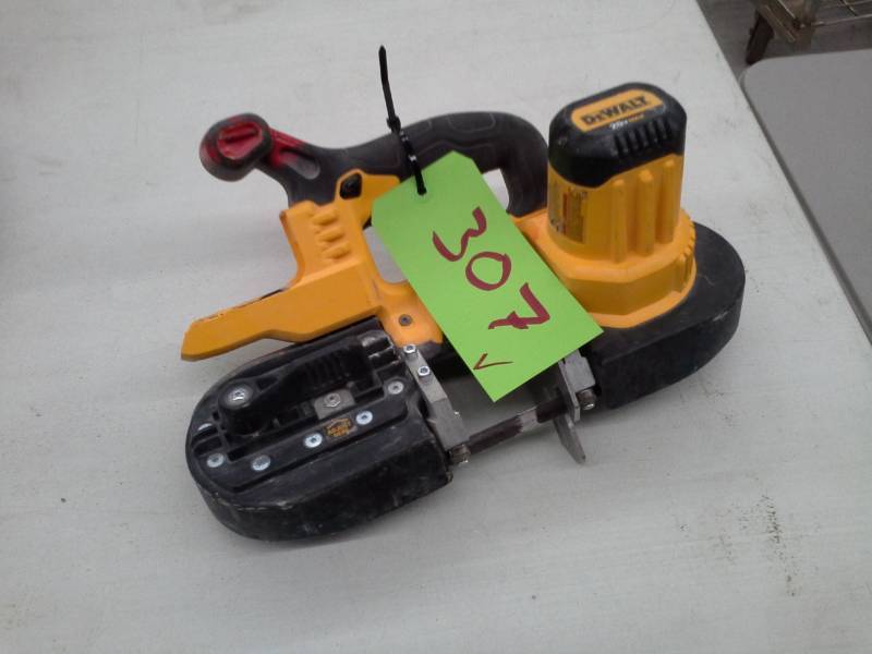 lot 307 image: DeWalt DCS371 Cordless Bandsaw