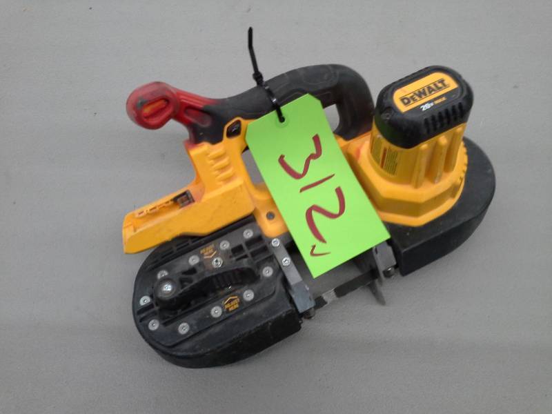 lot 312 image: DeWalt DCS371 Cordless Bandsaw