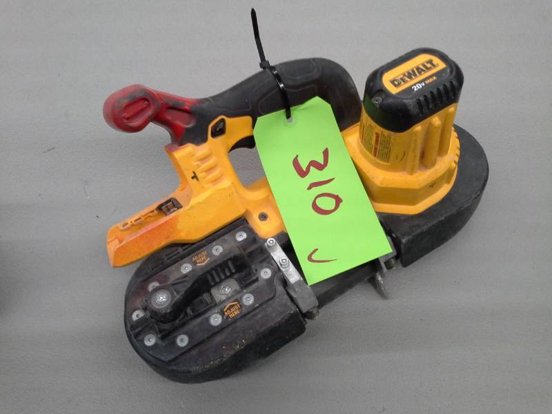 lot 310 image: DeWalt DCS371 Cordless Bandsaw