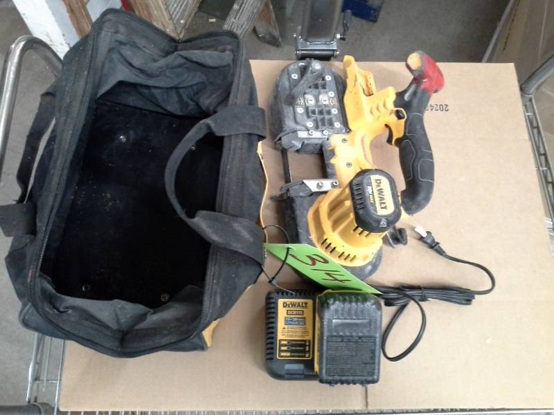 lot 314 image: DeWalt DCS371 Cordless Bandsaw