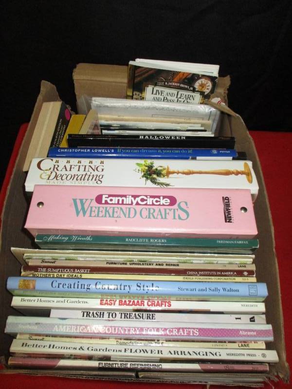 lot 41 image: Books, craft