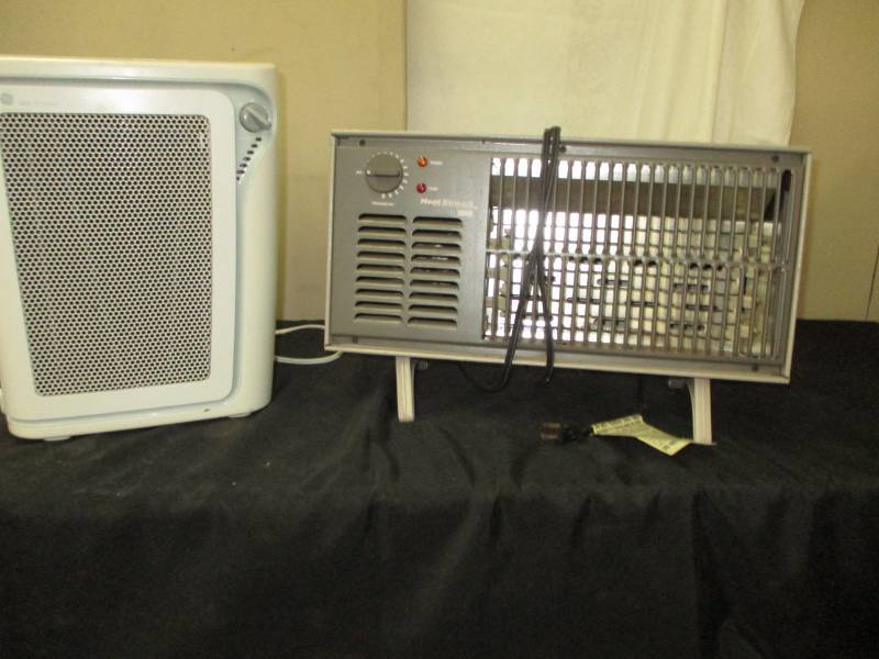 lot 52 image: Space Heater and Air Purifier