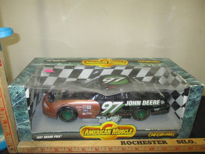lot 107 image: John Deere 1997 Grand Prix American Muscle Car Ertl Collectibles Diecast Car In a  Box