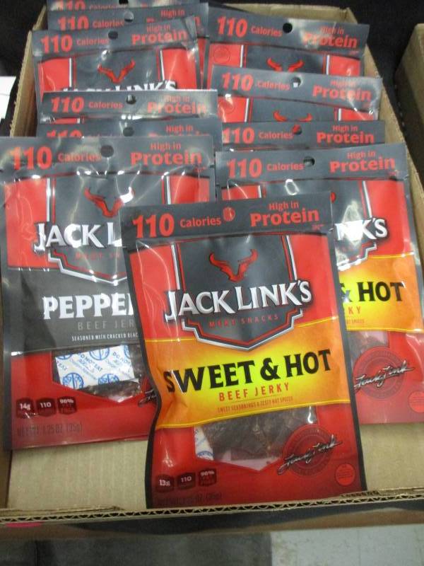 lot 154 image: 15 packs of jerky
