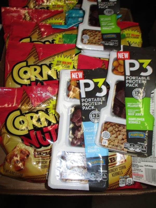 lot 144 image: 22 pack of corn nuts or P3 packs