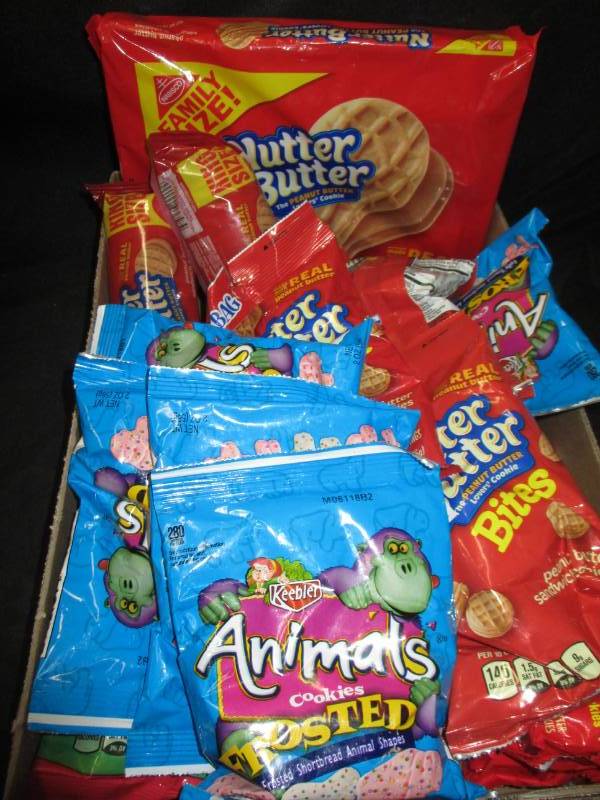 lot 136 image: animal crackers and nutter butters
