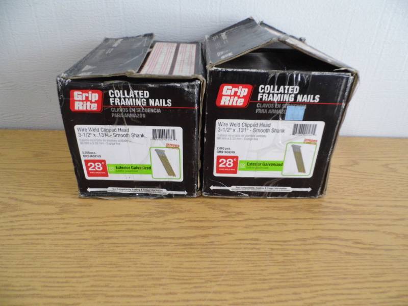 lot 20 image: Lot of 2 Grip Rite Collated Fencing Nails