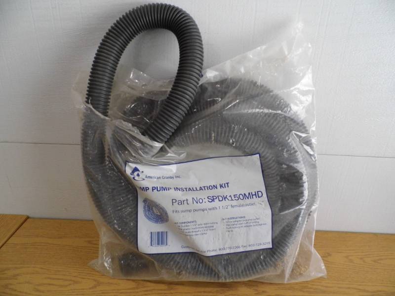 lot 64 image: Sump Pump Kit