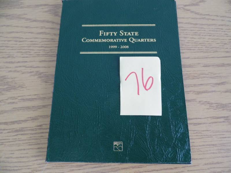 lot 76 image: Commerative Quarter Book
