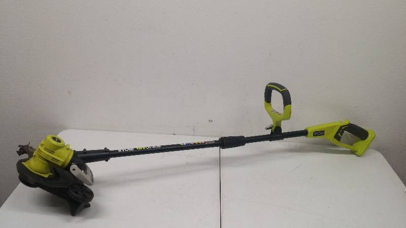 lot 22 image: Ryobi 18v Cordless Trimmer Yard Tool, tested as-working