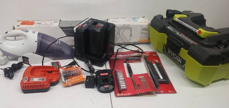 lot 41 image: Assorted Tools and Hardware Bulk Lot