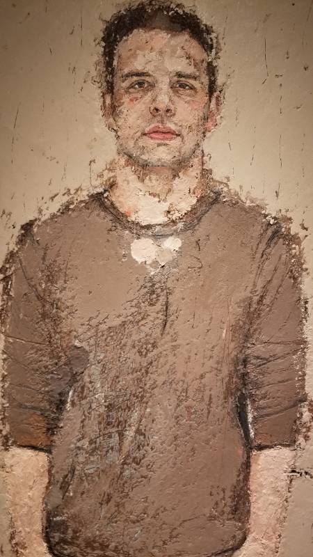 lot 5 image: Garrett Bergemann ANDY Original Oil