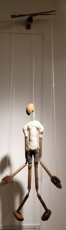 lot 1 image: Aaron Culey Artist Marionette