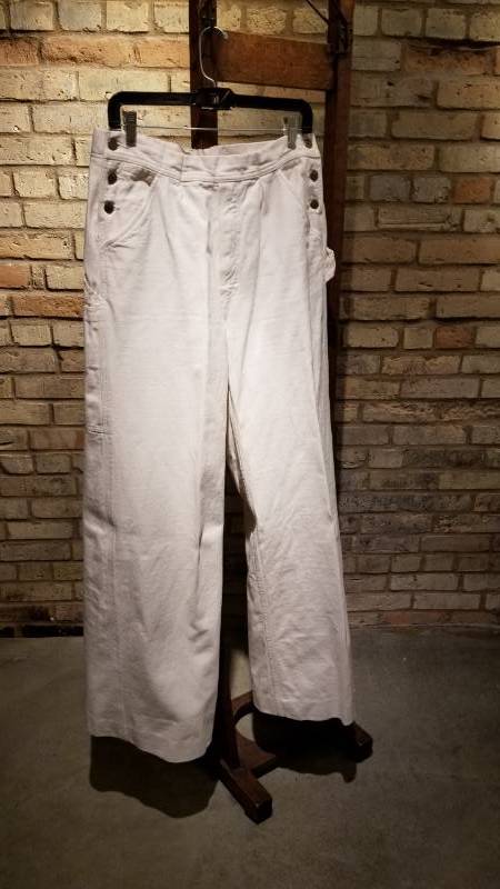 lot 80 image: Vintage 1970s Brittania Bell Bottom Jeans, Lot of 2