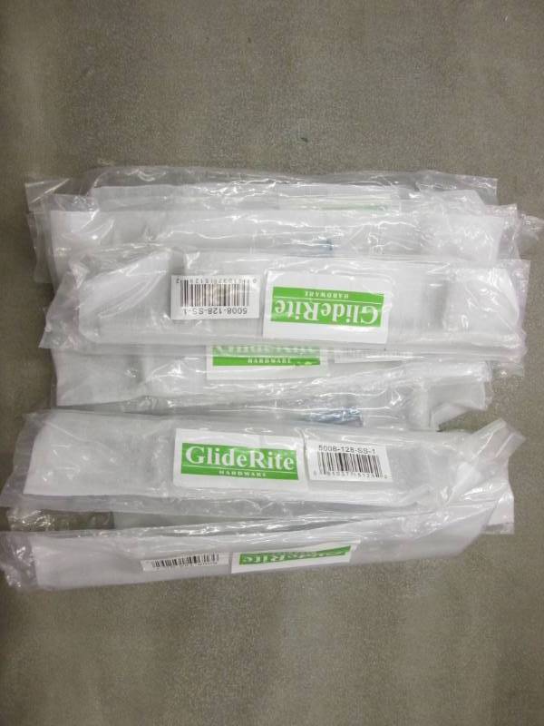 lot 8 image: Glide-Rite 5 in. Stainless Steel 8 ...