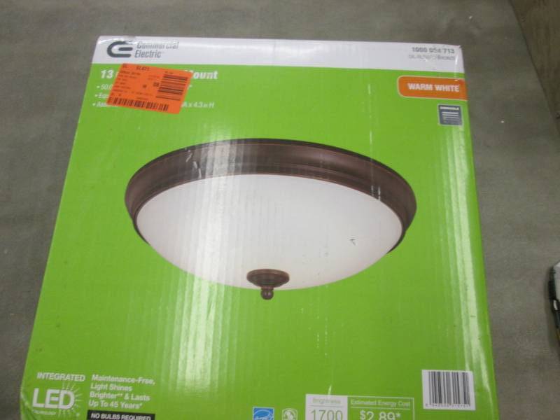 lot 42 image: Commercial Electric 13 in. 60-Watt ...