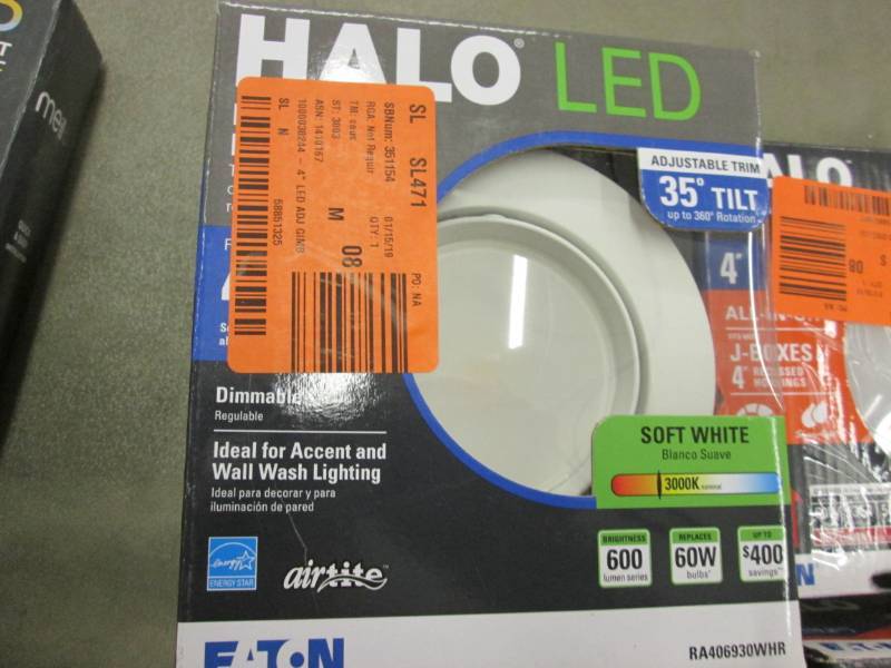 lot 128 image: Lot of 6 Halo Light Products...