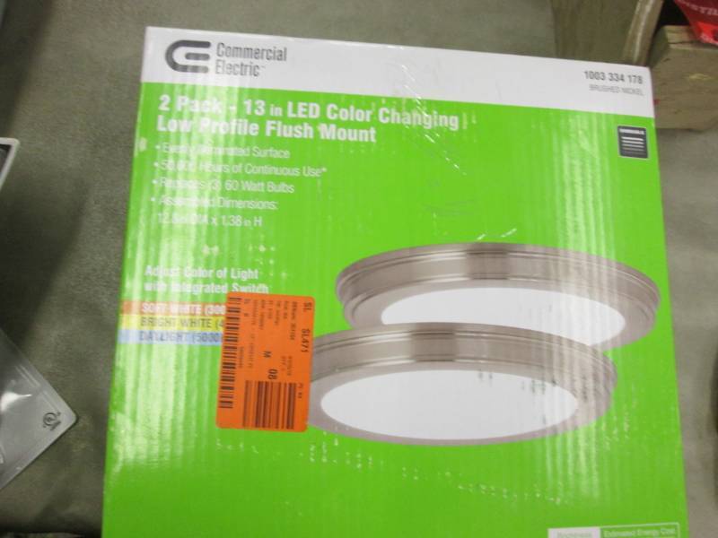 lot 54 image: Commercial Electric 13 in. 24-Watt ...