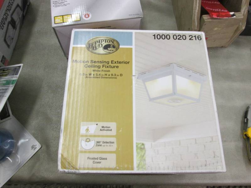 lot 56 image: Hampton Bay  360° Square 4-Light W...