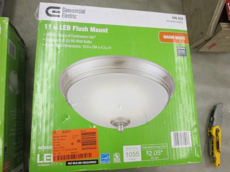 lot 64 image: Commercial Electric 11 in. 60-Watt ...