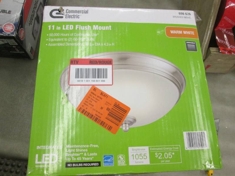 lot 65 image: Commercial Electric 11 in. 60-Watt ...