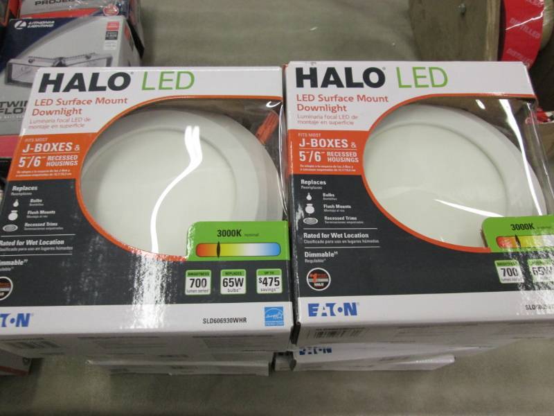 lot 94 image: Lot of 2 Halo SLD 5 in. and 6 in. W...
