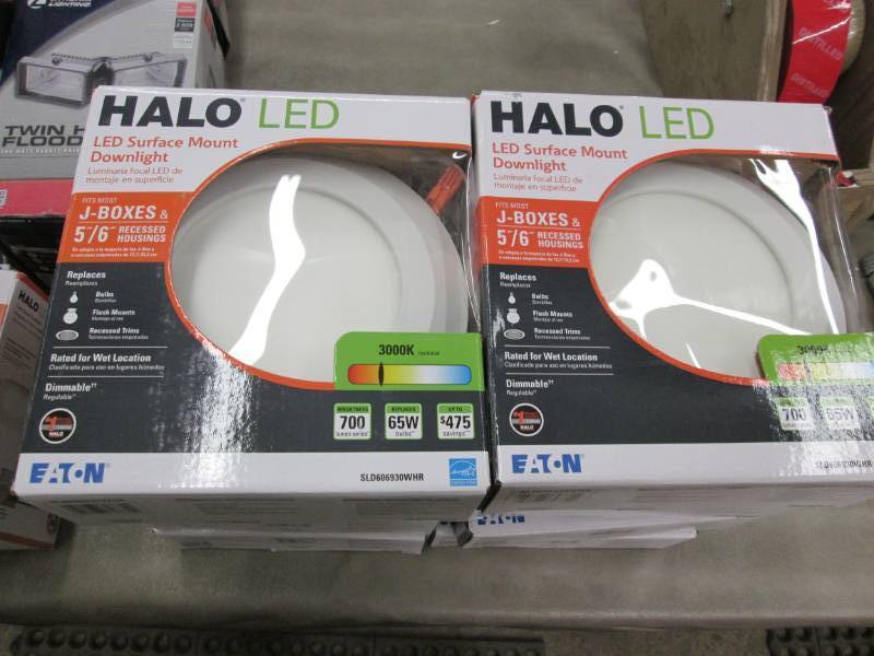 lot 96 image: Lot of 2 Halo SLD 5 in. and 6 in. W...