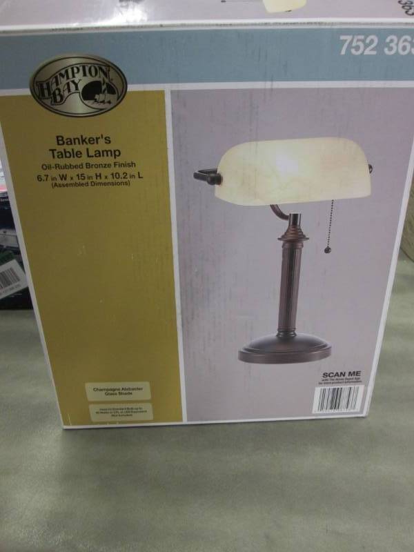 lot 101 image: Hampton Bay 15 in. Oil Rubbed Bronz...