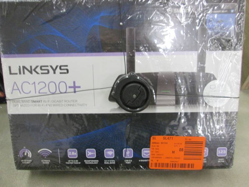 lot 111 image: Linksys Smart Wi-Fi Router sealed R...
