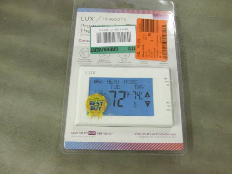 lot 162 image: Lux 7-Day Touchscreen Universal App...