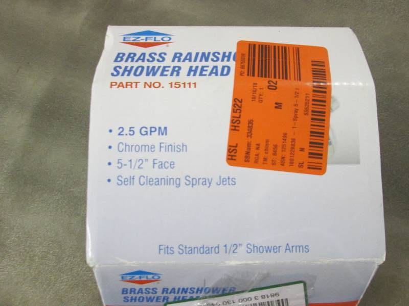lot 164 image: EZ-Flo 1-Spray 5-12 in. Raincan Sh...
