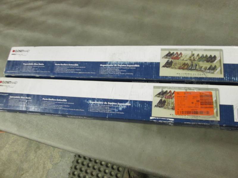 lot 325 image: Lot of 2 Closet Maid  ShelfTrack 10...