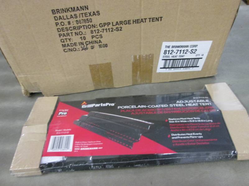 lot 343 image: Case of 10 GrillParts Pro Adjustabl...