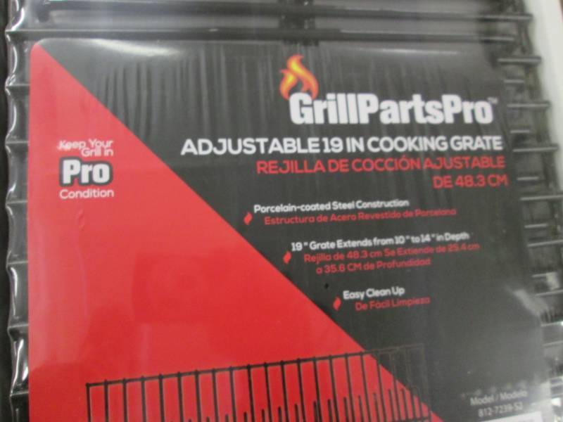 lot 350 image: Case of 8 GrillParts Pro Adjustable...