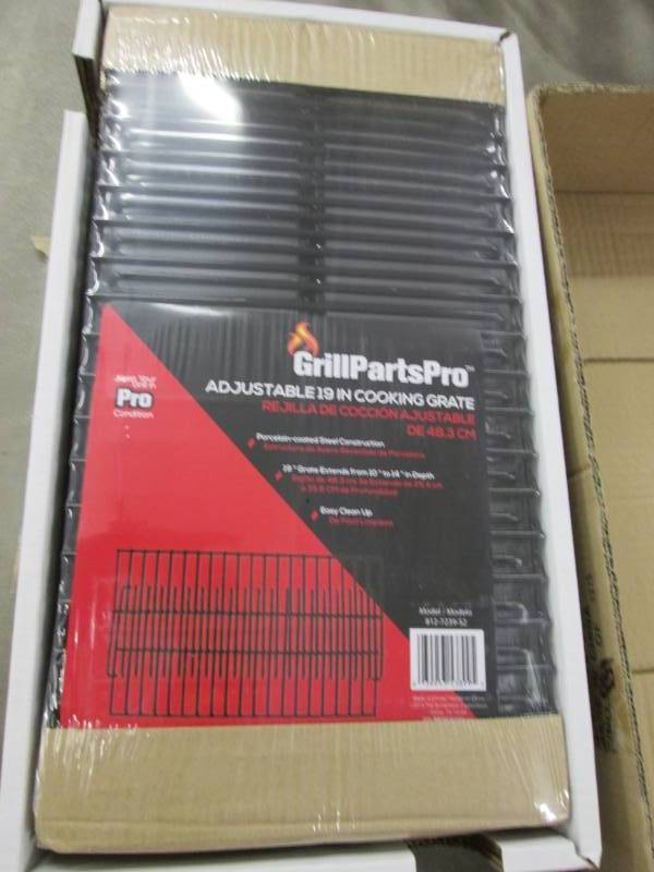 lot 353 image: Case of 8 GrillParts Pro Adjustable...
