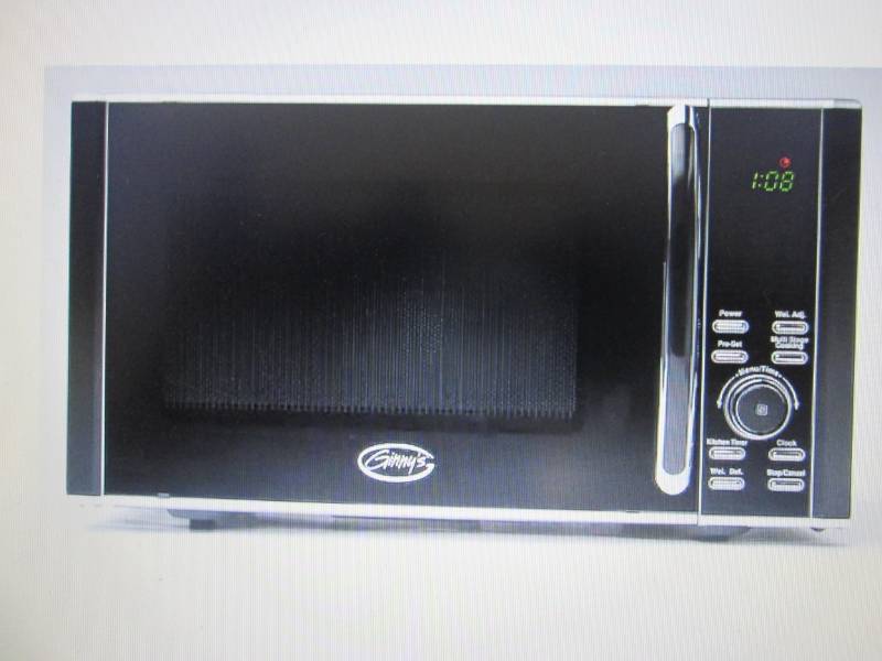 lot 374 image: Ginnys Brand Retro Microwave open ...