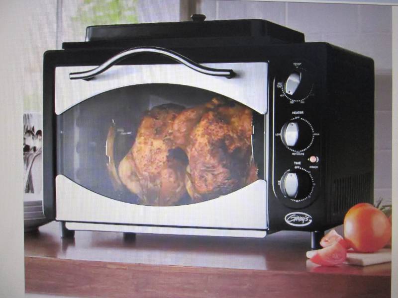 lot 377 image: 10-In-1 Everything Oven by Ginnys ...