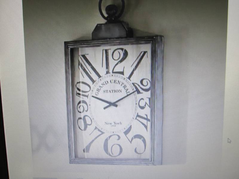 lot 389 image: Station Wall Clock open box, untest...