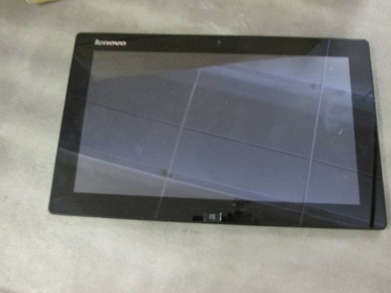 lot 193 image: Lenovo Tablet- no charge cord...