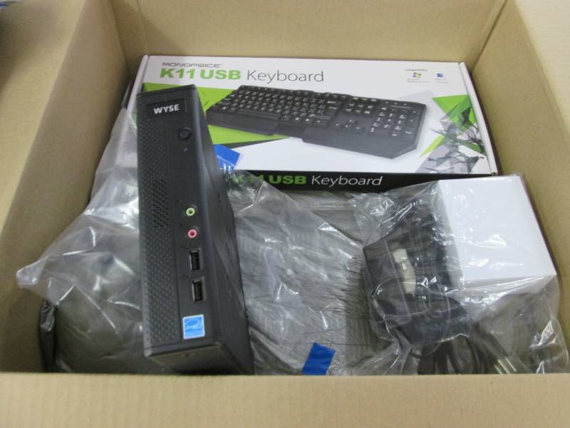 lot 202 image: Dell WYSE with Keyboard...