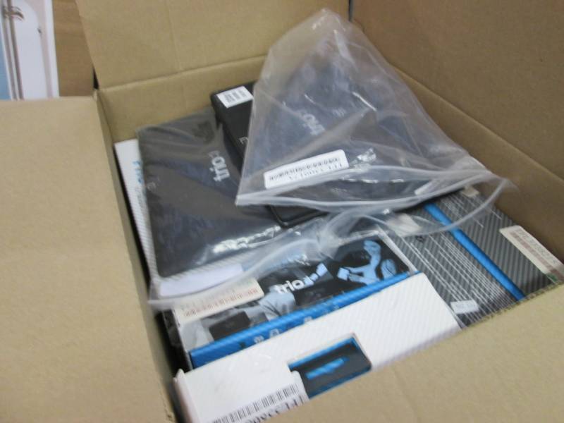 lot 212 image: Box Lot of Trio Pro-Book tablets in...
