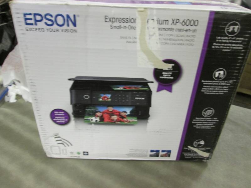 lot 238 image: Epson Expression Premium XP-6000 Wi...
